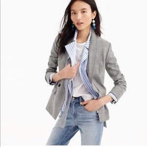 SOLDDD J. Crew Retail $178 Gray Blazer